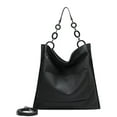 thumbnail image 1 of Tiffany & Fred Paris Leather Shoulder Bag, ns, Black, 1 of 3