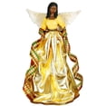 thumbnail image 1 of Tiffany (Gold): African American Christmas Tree Topper, 1 of 2