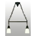 thumbnail image 1 of Tiffany Revival Oyster Bay Goblet 2 Light Kitchen Island Pendant, 1 of 2