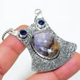 thumbnail image 1 of Tiffany Stone, Blue Topaz 925 Sterling Silver Jewelry 2.44", 1 of 2