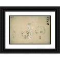 thumbnail image 1 of Tiffany Studios 14x11 Black Ornate Wood Framed with Double Matting Museum Art Print Titled - Original Design Sketch - Coffee Service, 1 of 4
