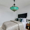 thumbnail image 1 of Tiffany Style Stained Glass Shade Pendant Light Ceiling Lamp Fixture Living Room 23.62", 1 of 21