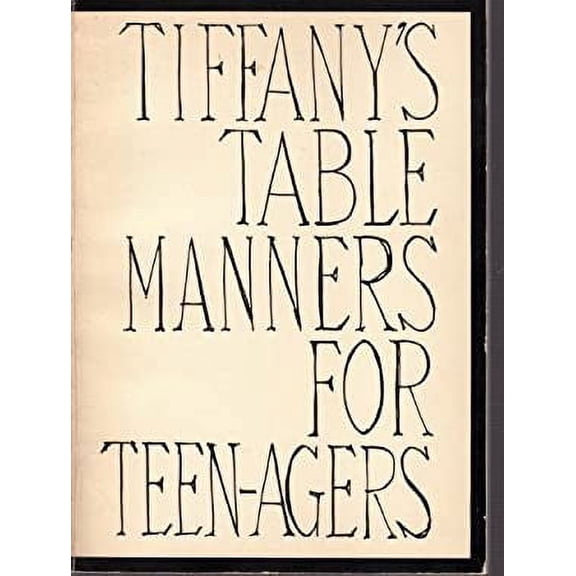Pre-Owned TIFFANY TABLE MANNERS Paperback