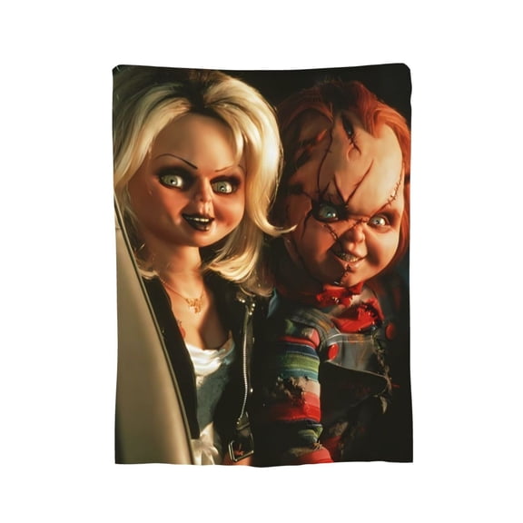 Tiffany Valentine Blanket, Soft Flannel Throw Cozy Flannel Blankets Travel Throw Blanket Super Soft Lightweight Bedding Lap Chair Sofa for Adults Kids Teens 40"X30"