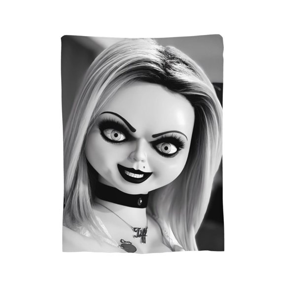 Tiffany Valentine Blanket, Soft Flannel Throw Cozy Flannel Blankets Travel Throw Blanket Super Soft Lightweight Bedding Lap Chair Sofa for Adults Kids Teens 40"X30"