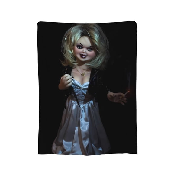 Tiffany Valentine Blanket, Soft Flannel Throw Cozy Flannel Blankets Travel Throw Blanket Super Soft Lightweight Bedding Lap Chair Sofa for Adults Kids Teens 40"X30"