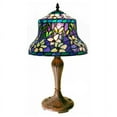 Tiffanystyle Blue Table Lamp
