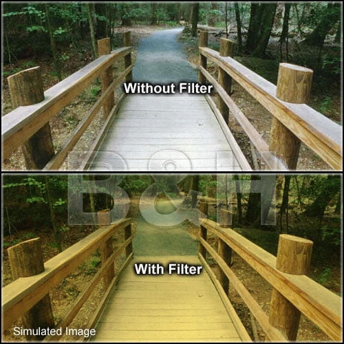 Tiffen 4 x 4" 2 Straw Solid Color Filter