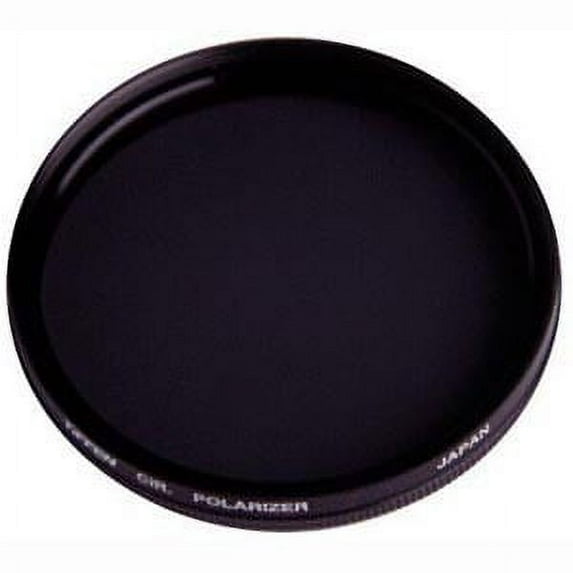 Tiffen 49mm Circular Polarizer Polarizing Lens Filter and Lens Cleaning Brush Kit