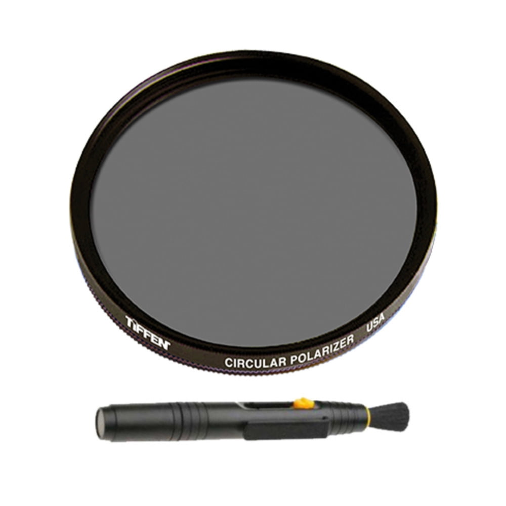 Tiffen 52mm Circular Polarizing Lens Filter and Lens Cleaning