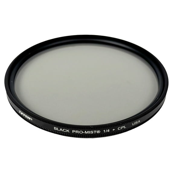 Tiffen 55mm FusionPOL Series Black Pro-Mist 1/4 + CPL Filter