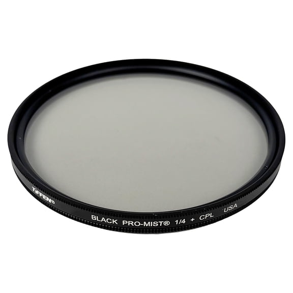 Tiffen 58mm FusionPOL Series Black Pro-Mist 1/4 + CPL Filter