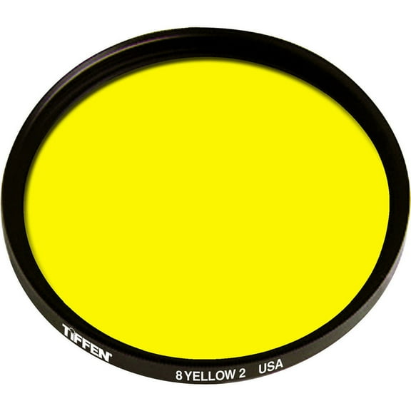 Tiffen 67mm #8 Glass Filter - Yellow