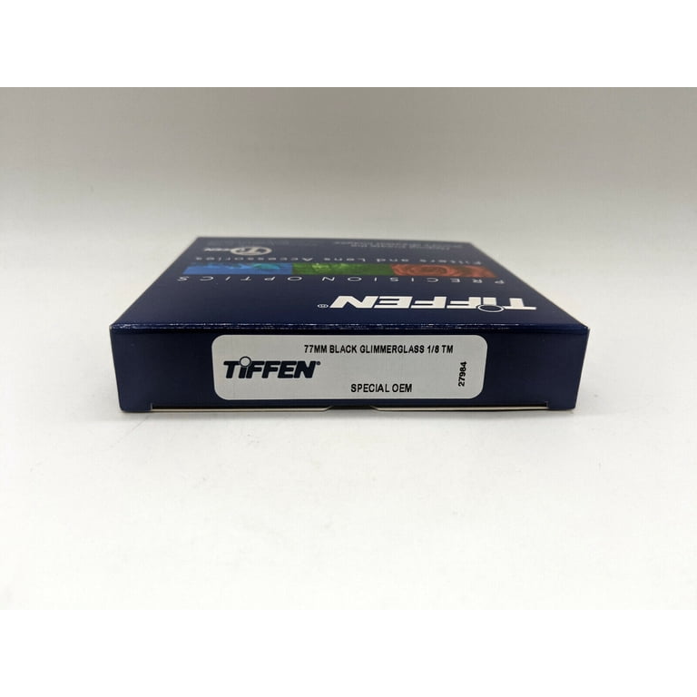 Tiffen Black Glimmer Glass Diffusion Camera Filter (77mm, Grade