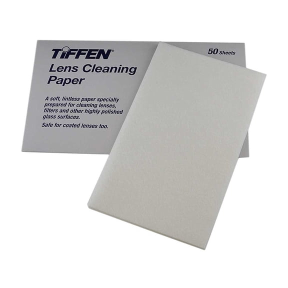 Tiffen Lens Cleaning Paper (Pack of 50 Sheets)