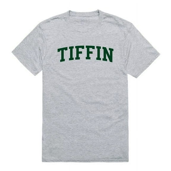 Tiffin University Dragons Game Day T-Shirt, Heather Grey - Large