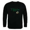 thumbnail image 1 of Tiffin University Dragons Script Crewneck Sweatshirt, Black - Large, 1 of 1