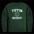 thumbnail image 1 of Tiffin University Dragons Seal Crewneck Sweatshirt, Forest Green - 2XL, 1 of 1
