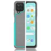 Tiflook For Samsung Galaxy A12 5G 4G / SM-A125 [Military Grade Drop Tested] Shock Absorbing Scratch Resistant Cute Sturdy Hard Phone Cases Cover - Turquoise