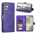 thumbnail image 1 of Tiflook For Samsung Galaxy S24 Plus 5G | 2024 | Wallet Case, Luxury PU Leather ID Cash Credit Card Holder Slots [Kickstand Feature] [Wrist Strap] Carrying Flip Cover [Purple], 1 of 6