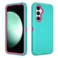thumbnail image 1 of Tiflook for Galaxy S23 FE 5G 2023 Case,3 in 1 Sturdy Phone Case for Samsung S23 FE 5G, Shockproof Full Coverage Protective Cover Phone Case for Samsung Galaxy S23 FE 5G (2023) 6.4" Green, 1 of 7