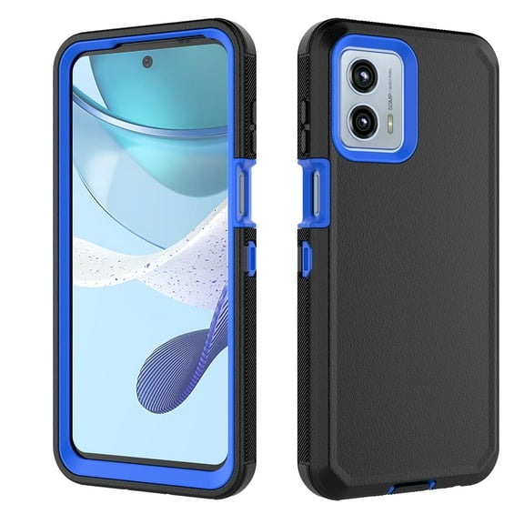 Tiflook for Moto G 5G (2023 Only) / XT2313 Case,3 in 1 Sturdy Phone Case for Moto G 5G (2023), Shockproof Full Coverage Protective Cover Phone Case for Moto G 5G (2023) 6.5" Blue