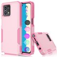 thumbnail image 1 of Tiflook For Motorola Moto G Stylus 5G (2023 Only) | XT2315 Case,Shockproof Protection Heavy Duty Armor Hard Plastic & Rubber Rugged Bumper 2-in-1 Sturdy Phone Case - Rose Pink, 1 of 5