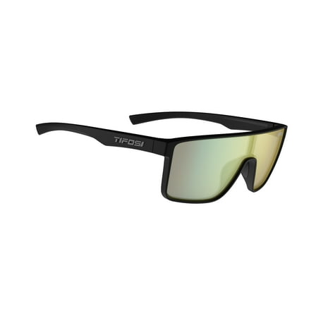 Tifosi Golf Sanctum Matte Black/Smoke Yellow Mirror Sunglasses New