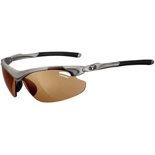 Tifosi Optics Tyrant 2.0 Fototec Interchangeable Lens Sunglasses (Iron Frame - Brown Fototec Lens)