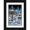 thumbnail image 1 of Tift, Jeff 13x18 Black Ornate Wood Framed with Double Matting Museum Art Print Titled - Woodland Holiday, 1 of 4