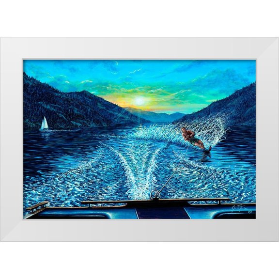 Tift, Jeff 14x11 White Modern Wood Framed Museum Art Print Titled - L. Chelan