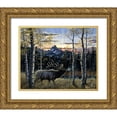 thumbnail image 1 of Tift, Jeff 14x12 Gold Ornate Wood Framed with Double Matting Museum Art Print Titled - Dawn Of Light, 1 of 4