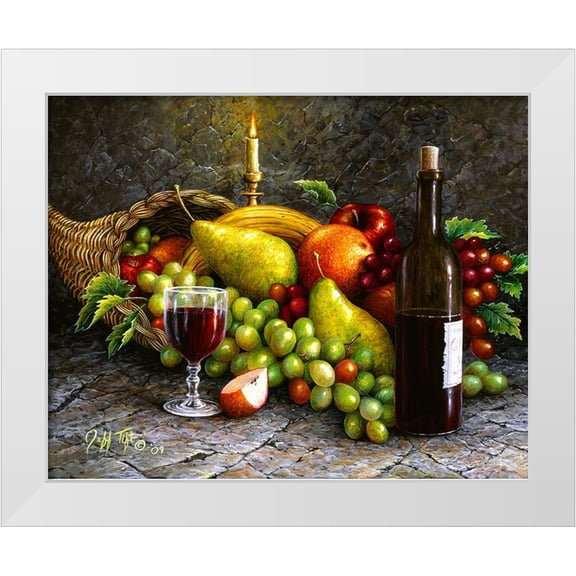 Tift, Jeff 14x12 White Modern Wood Framed Museum Art Print Titled - Vintage