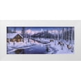 thumbnail image 1 of Tift, Jeff 14x8 White Modern Wood Framed Museum Art Print Titled - Winter Silence, 1 of 4