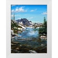thumbnail image 1 of Tift, Jeff 25x32 White Modern Wood Framed Museum Art Print Titled - Esc. Tarn Painting, 1 of 4