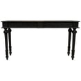 thumbnail image 1 of Tigard Solid Wood Hand-Carved Console Table in Gray Finish, 1 of 3