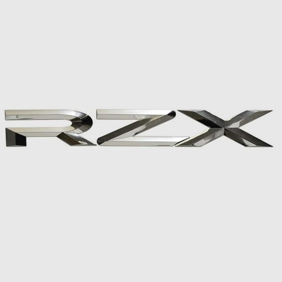 Tige Boat Raised Decal | RZX 29 1/2 x 4 1/4 Inch Hard Plastic