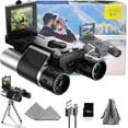 thumbnail image 1 of Tigebraver Digital Binoculars With Camera, 8X Digital Zoom, 2" LCD Display, 40MP Photo & 2.5K Video Recording, Includes 32GB SD Card For Concerts, Bird Watching & Outdoor Adventures, 1 of 7