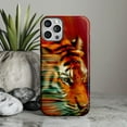 thumbnail image 1 of Tiger Abstract Animal Art Modern Design Premium Nature Lover Protection iPhone Tough Case, 1 of 2