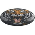 thumbnail image 1 of Tiger Animal Graffiti Round Rugs -Washable Non-Slip Small Round Area Rug Throw Soft Circle Rugs for Bedroom, Modern Print Indoor Carpet for Entryway Sofa Living Room, 1 of 6