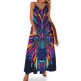 thumbnail image 1 of Tiger Animal Graffiti Sleeveless Dress Woman Fashion Long Dresses Women's Summer Suit Dress Summer 2025 Women, 1 of 7