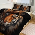 thumbnail image 1 of Tiger Animals Duvet Cover Set Themed Multicolor Polyester Bedding Set for Bedroom Decoration, 1 of 6