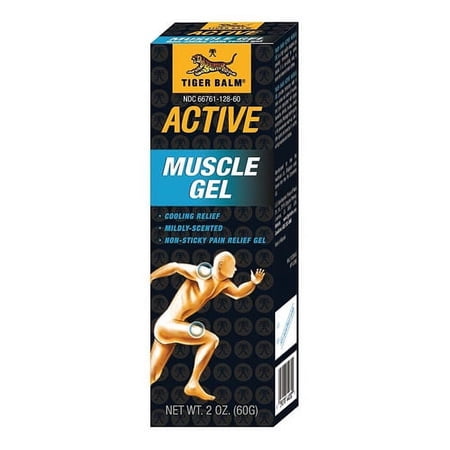 Tiger Balm Active Muscle Gel, 2 oz, 2 Pack