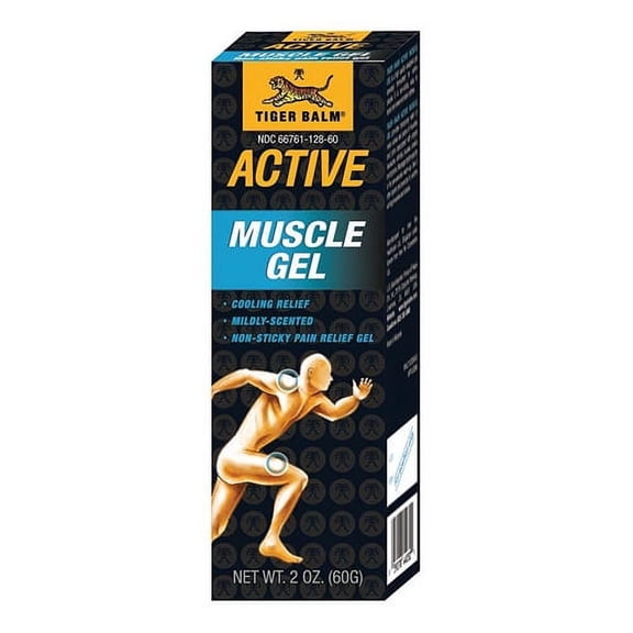 Tiger Balm Active Muscle Gel, 2 oz, 2 Pack