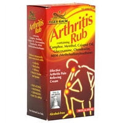 Tiger Balm Arthritis Pain Rub Cream - 4 Oz