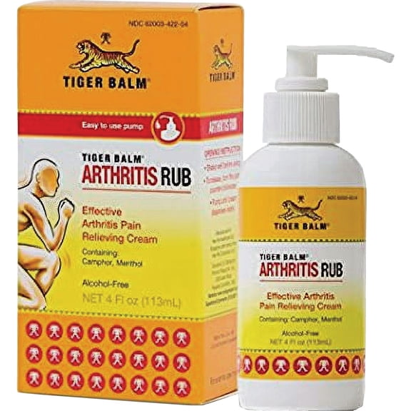 Tiger Balm Arthritis Rub, 4 oz Multi-Pack