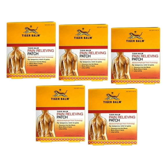 Tiger Balm Pain-Relieving Patch, 5-Ct. - 1 Pack