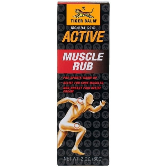 Tiger Balm Muscle Rub 2 oz (Pack of 6)