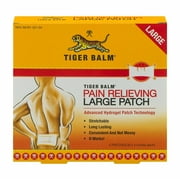Tiger Balm Pain Relieving Large Patch w/Advanced Hydrogel Technology 4 Ct 2PK