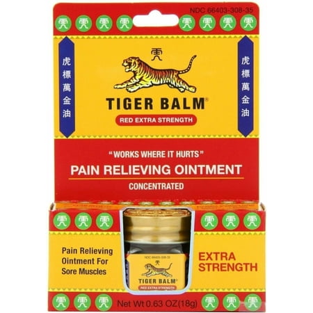 Tiger Balm Ointment Extra Strength, 0.63 Ounce